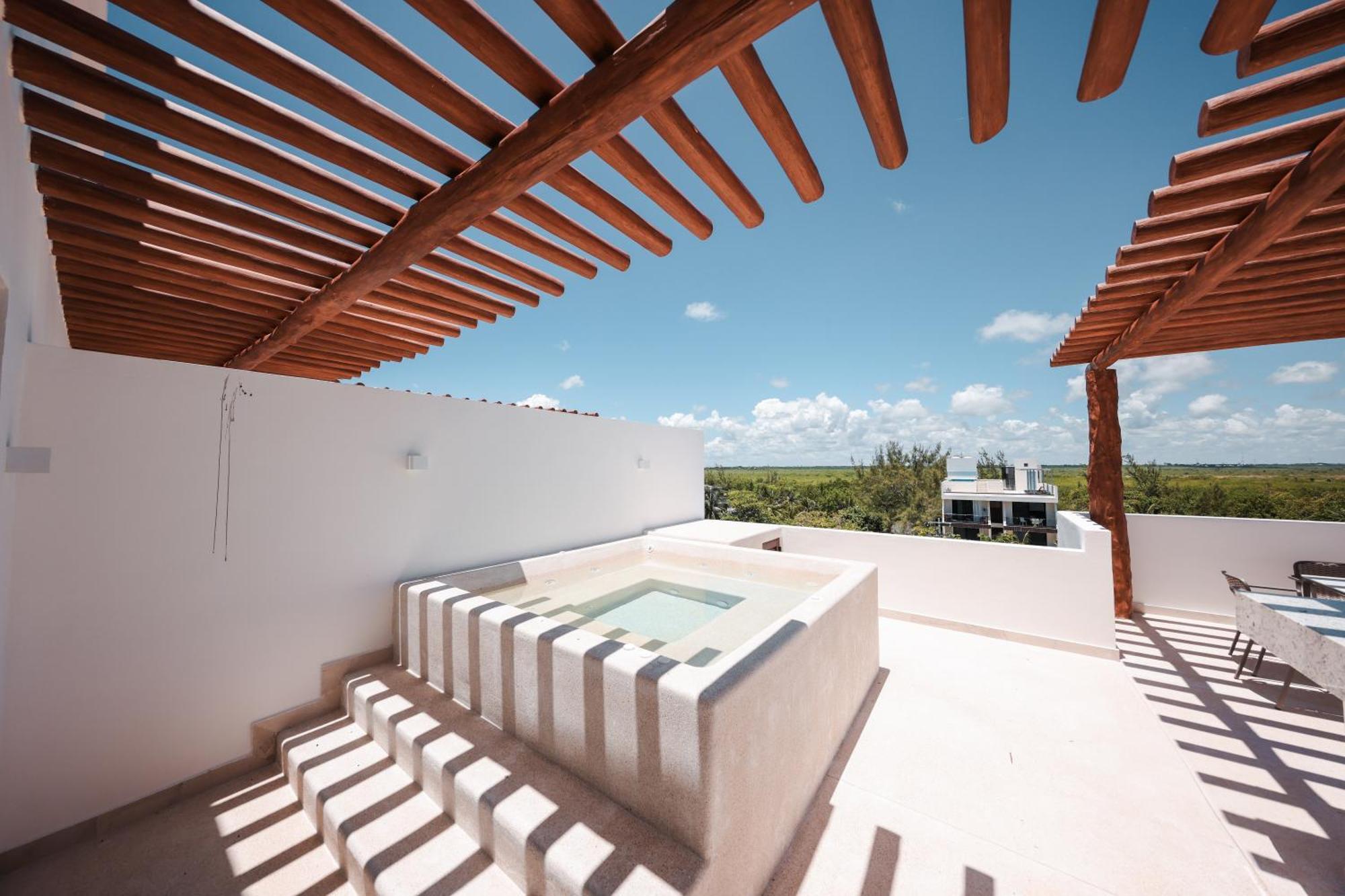 Appartement Porto Blu à Puerto Morelos Extérieur photo