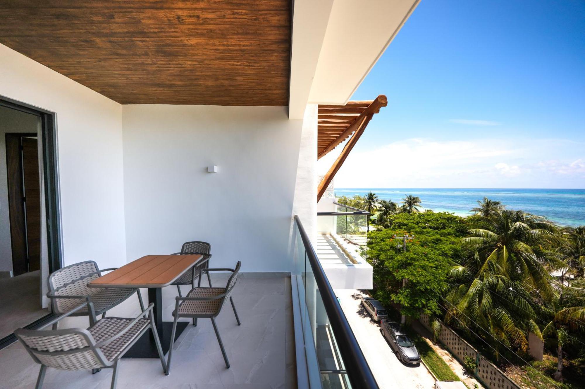 Appartement Porto Blu à Puerto Morelos Extérieur photo