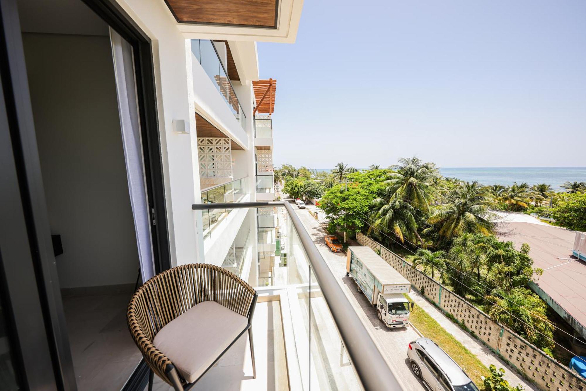 Appartement Porto Blu à Puerto Morelos Extérieur photo