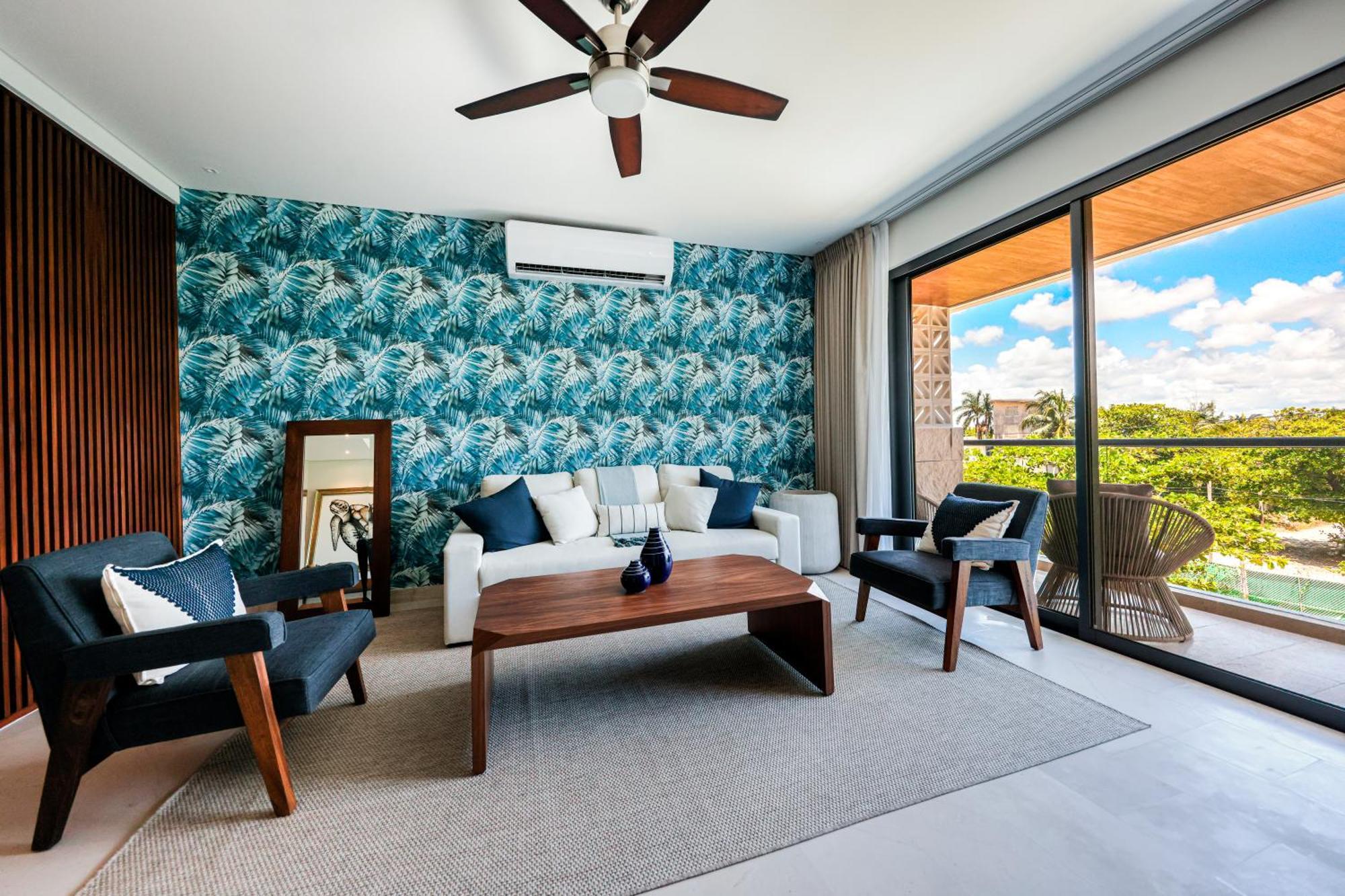 Appartement Porto Blu à Puerto Morelos Extérieur photo